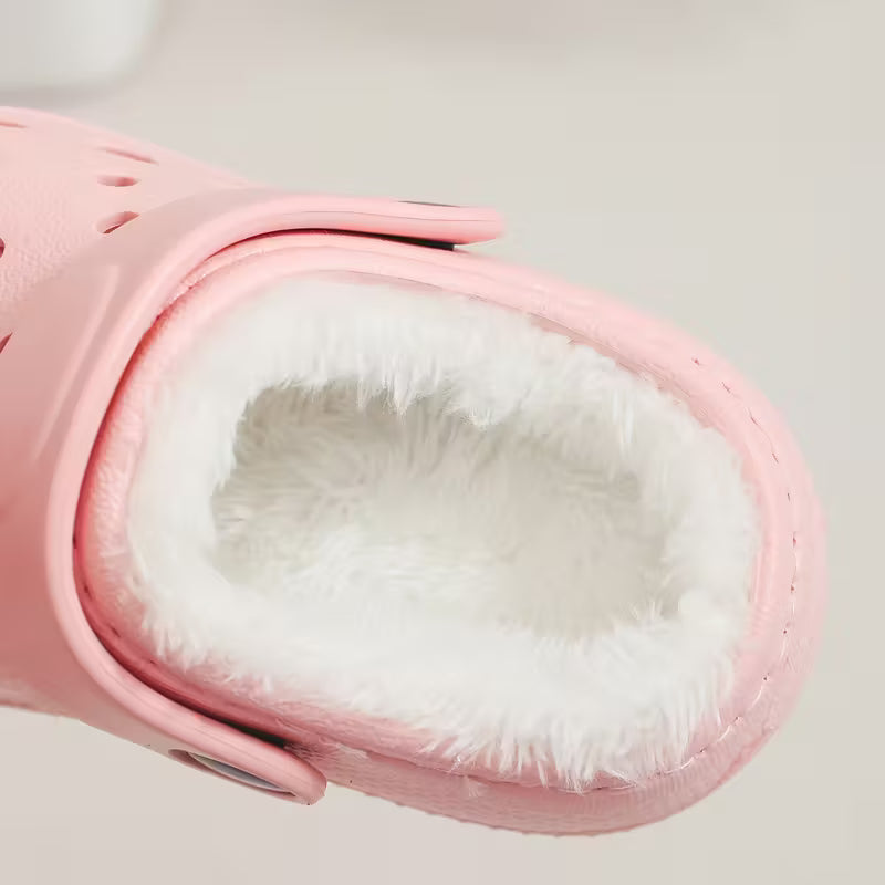 Warme Winter-Clogs für Kinder