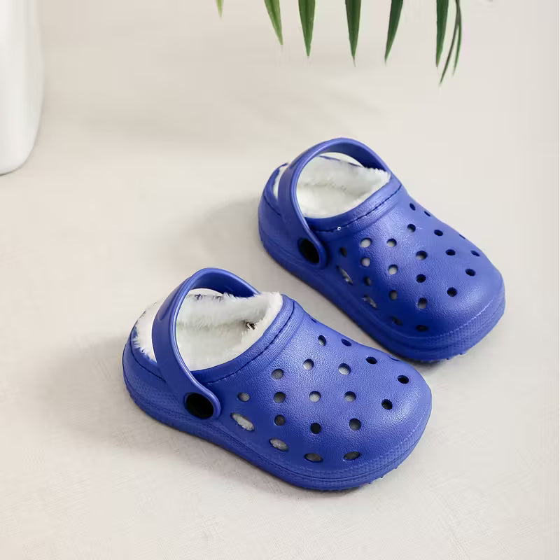 Warme Winter-Clogs für Kinder