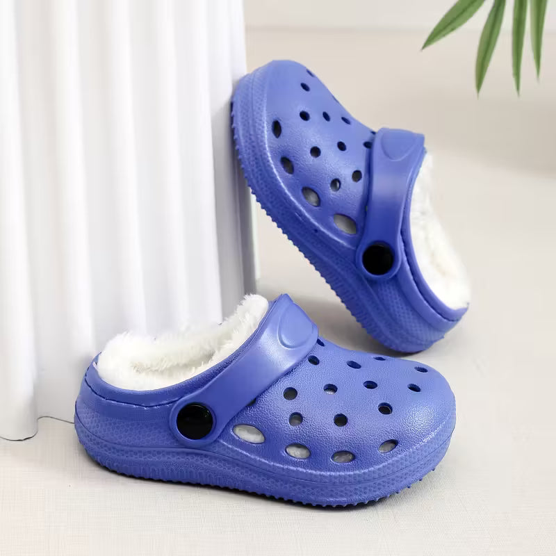 Warme Winter-Clogs für Kinder